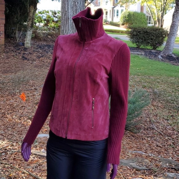 Genuine Red Leather Jacket SOLD - Picture 4 of 8